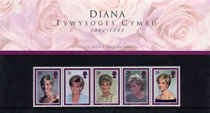 1998 GB - Princess Diana - Welsh Language Pack